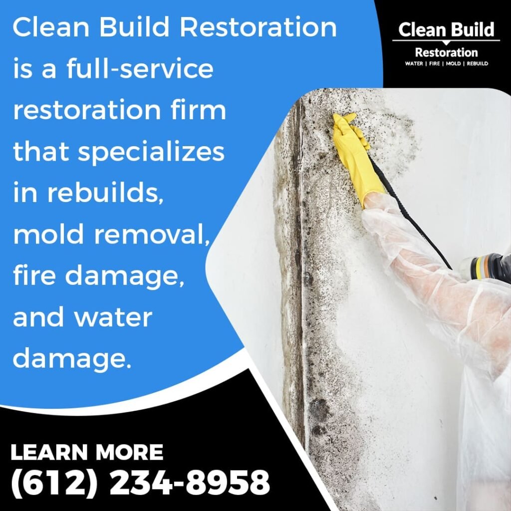 full-service restoration firm that specializes in rebuilds, mold removal, fire, damage and water damage