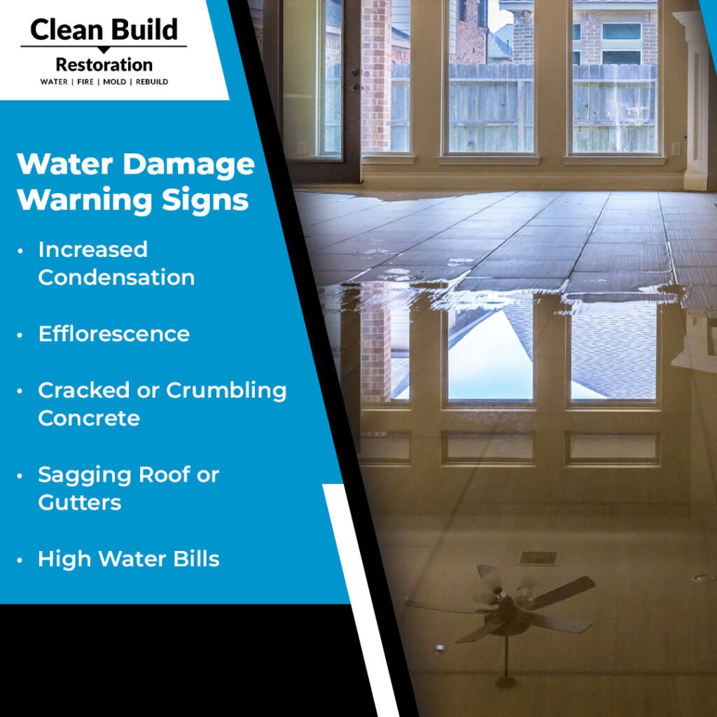 Water Damage Warning Signs